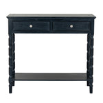 Contour Collection 2 Drawer Console Table | Modern Hallway Console