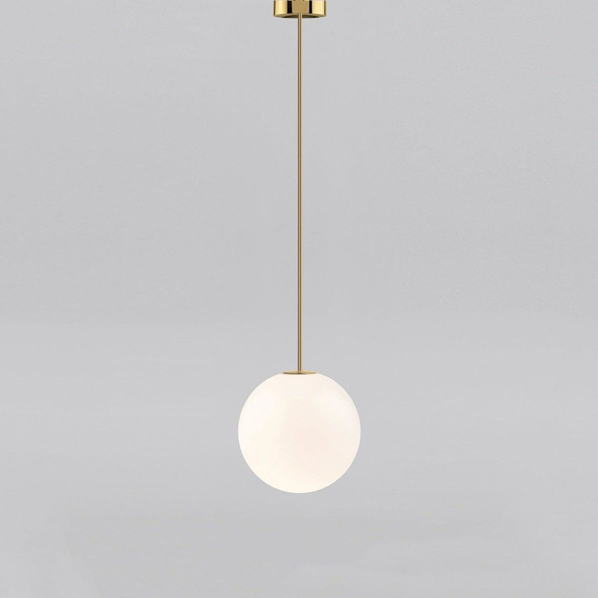 Glossy Glass LED Pendant Light