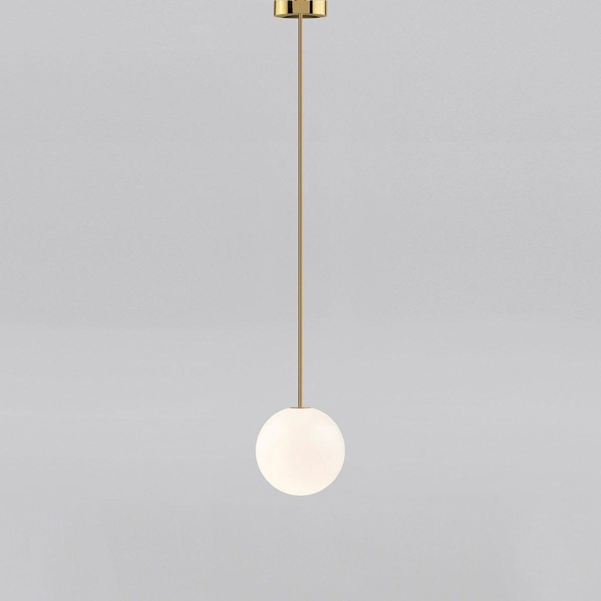 Glossy Glass LED Pendant Light