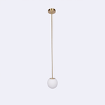Glossy Glass LED Pendant Light
