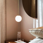 Glossy Glass LED Pendant Light