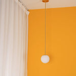 Glossy Glass LED Pendant Light
