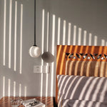 Glossy Glass LED Pendant Light