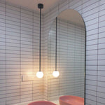 Glossy Glass LED Pendant Light