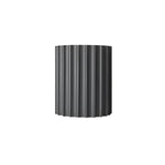 LED Wall Sconce, Striped Resin Design, Single Light Fixture