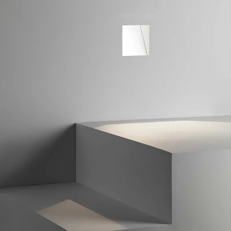 Recessed LED Wall Light with Optional Motion Sensor