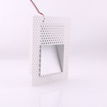 Recessed LED Wall Light with Optional Motion Sensor