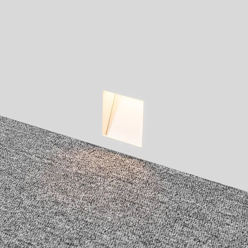 Recessed LED Wall Light with Optional Motion Sensor