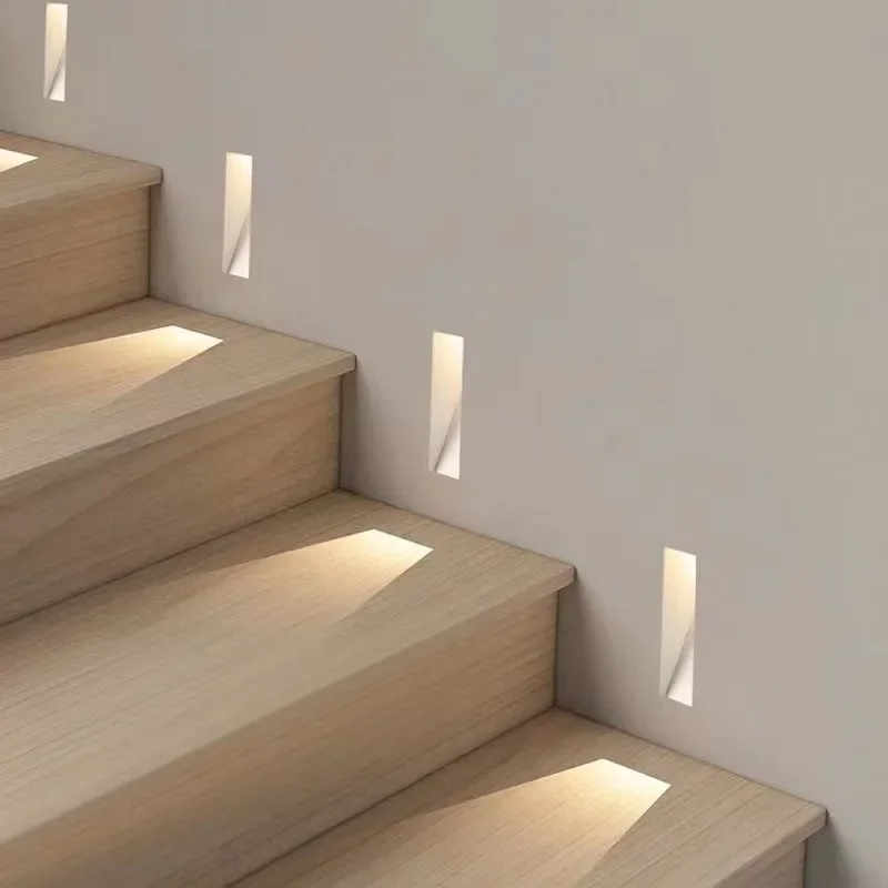 Recessed LED Wall Light with Optional Motion Sensor