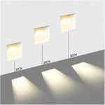 Recessed LED Wall Light with Optional Motion Sensor