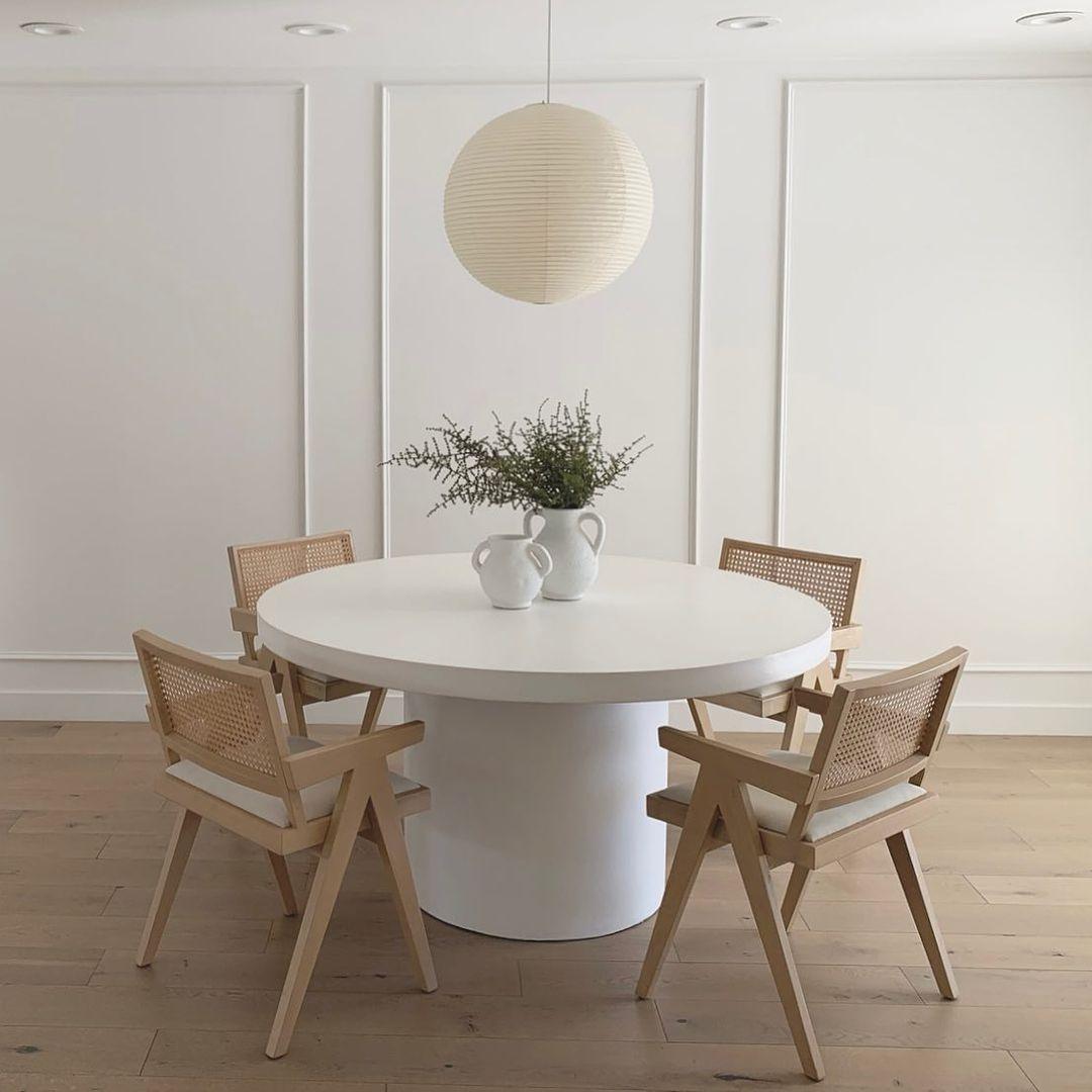 Ribbed Rice Paper Globe Pendant Light