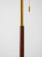 Vintage Pleated Floor Lamp with Marble Base | Modern Retro Standing Lamp