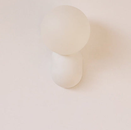 1-Light Modern Glass Globe Wall Sconce for Home Lighting13