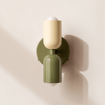 2-Light LED Cylinder Wall Sconce in Modern Minimalist Design11
