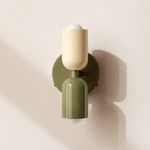 2-Light LED Cylinder Wall Sconce in Modern Minimalist Design