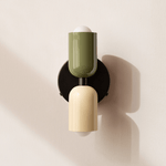2-Light LED Cylinder Wall Sconce in Modern Minimalist Design