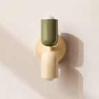 2-Light LED Cylinder Wall Sconce in Modern Minimalist Design