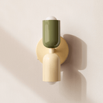 2-Light LED Cylinder Wall Sconce in Modern Minimalist Design