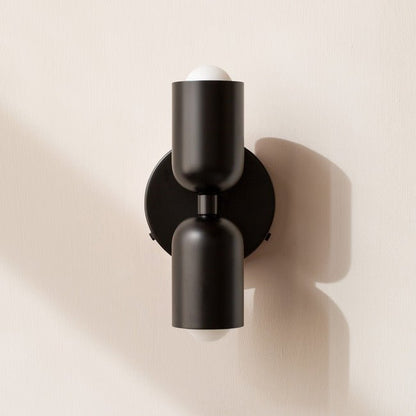 2-Light LED Cylinder Wall Sconce in Modern Minimalist Design18