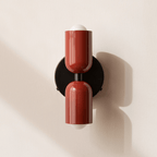 2-Light LED Cylinder Wall Sconce in Modern Minimalist Design