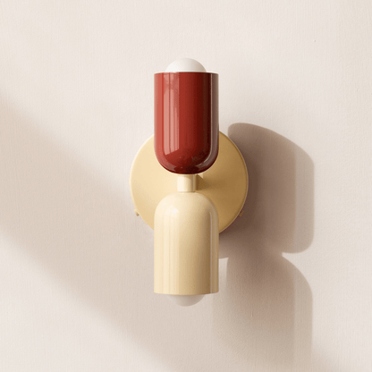 2-Light LED Cylinder Wall Sconce in Modern Minimalist Design8