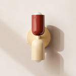 2-Light LED Cylinder Wall Sconce in Modern Minimalist Design