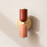 2-Light LED Cylinder Wall Sconce in Modern Minimalist Design