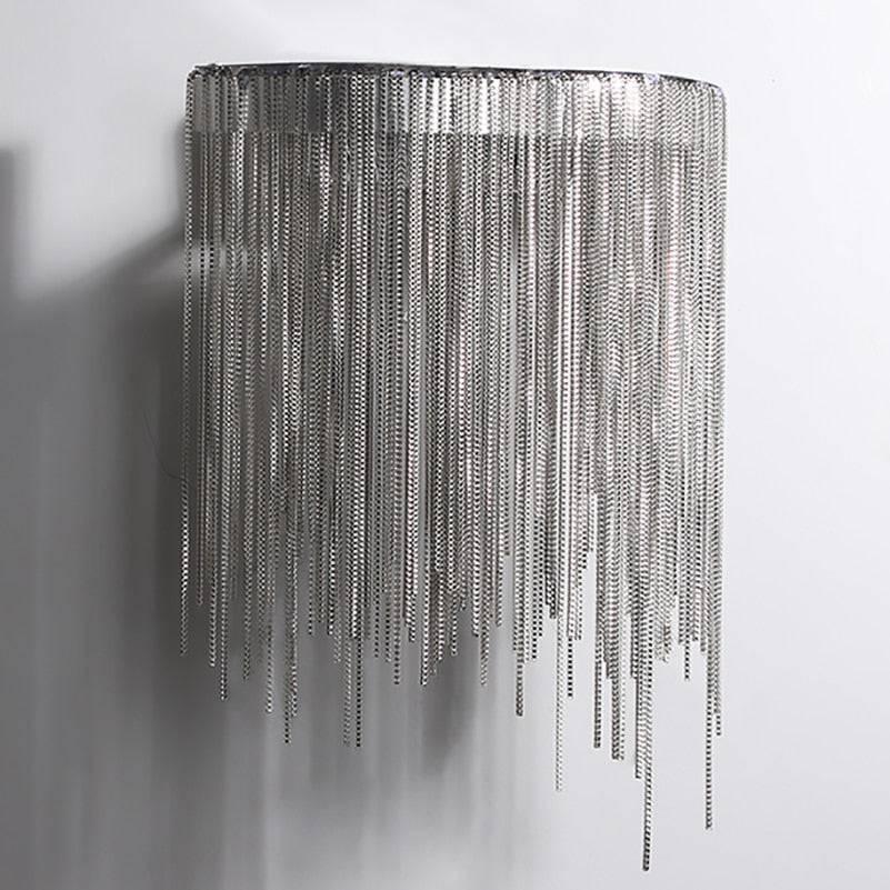 10-Inch Tassel Wall Sconce