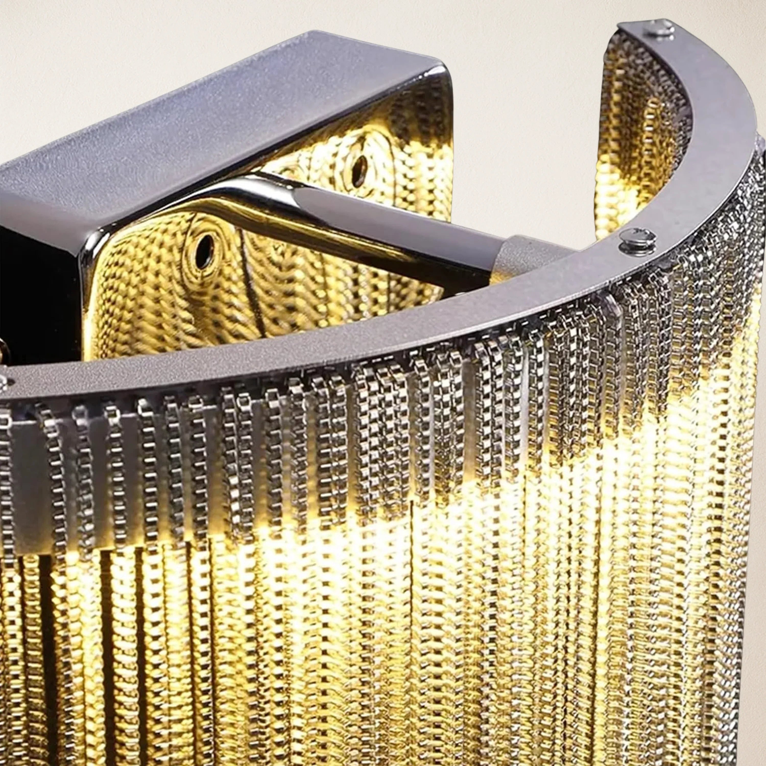 10-Inch Tassel Wall Sconce