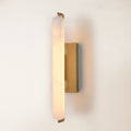 Elegant Alabaster Single Wall Sconce - 19 inches High