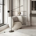 Adjustable Disc Shade LED Floor Lamp