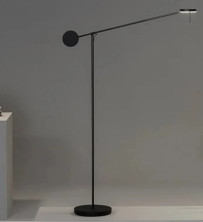 Adjustable Disc Shade LED Floor Lamp