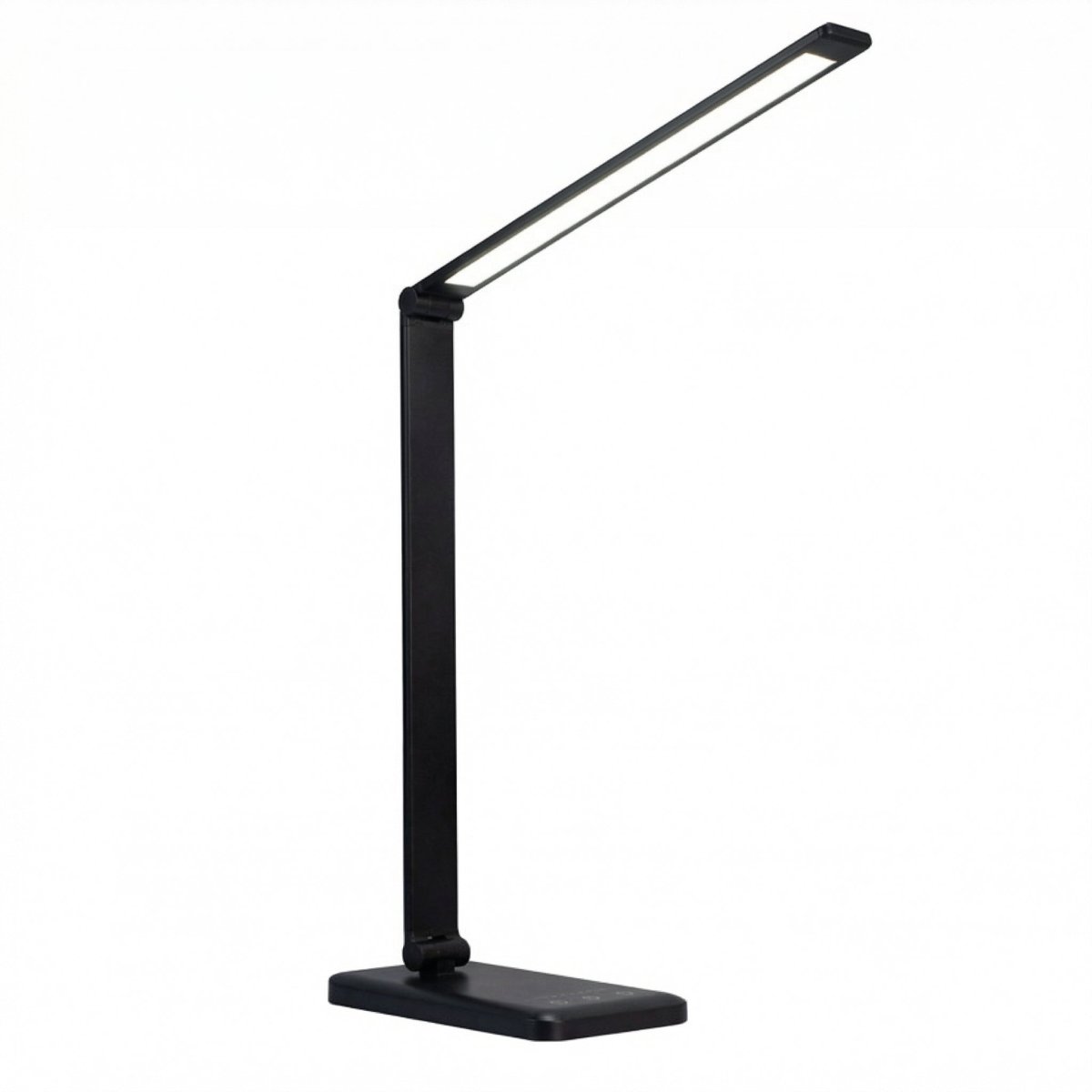 Adjustable LED Desk Lamp with Wireless Charging Pad, 15 inches