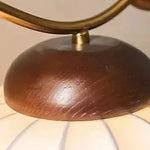 Arc Floor Lamp with Pleated Shade