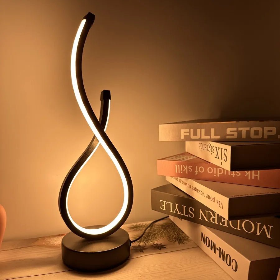 LED Table Lamp Bedroom Nightlight Creative Restaurant Coffee Shop Luminescent Decorative Table Lamp-5