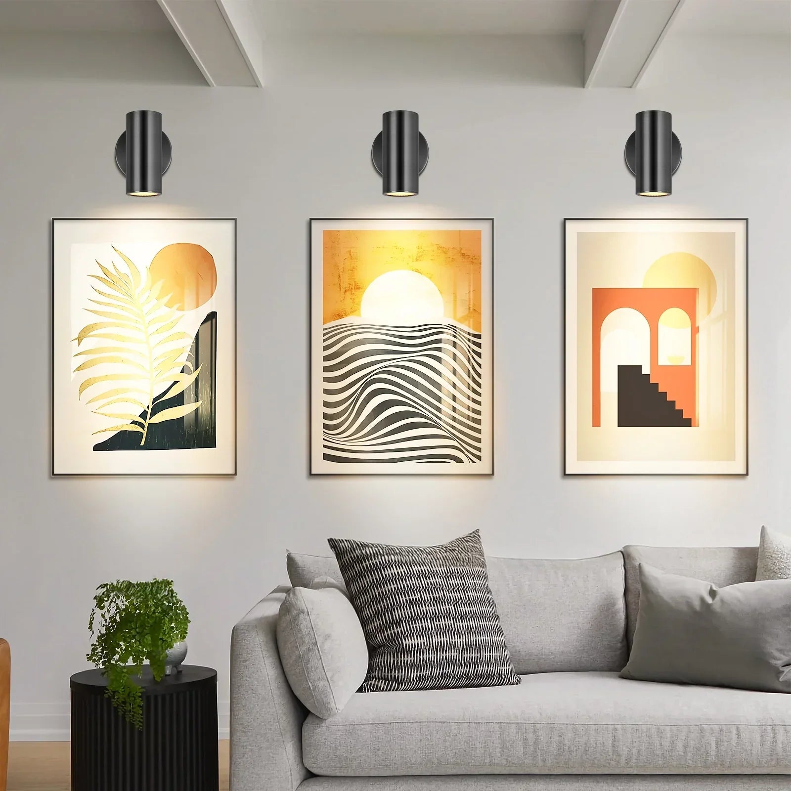 Adjustable Picture Spotlight Wall Sconce - 6 Inches