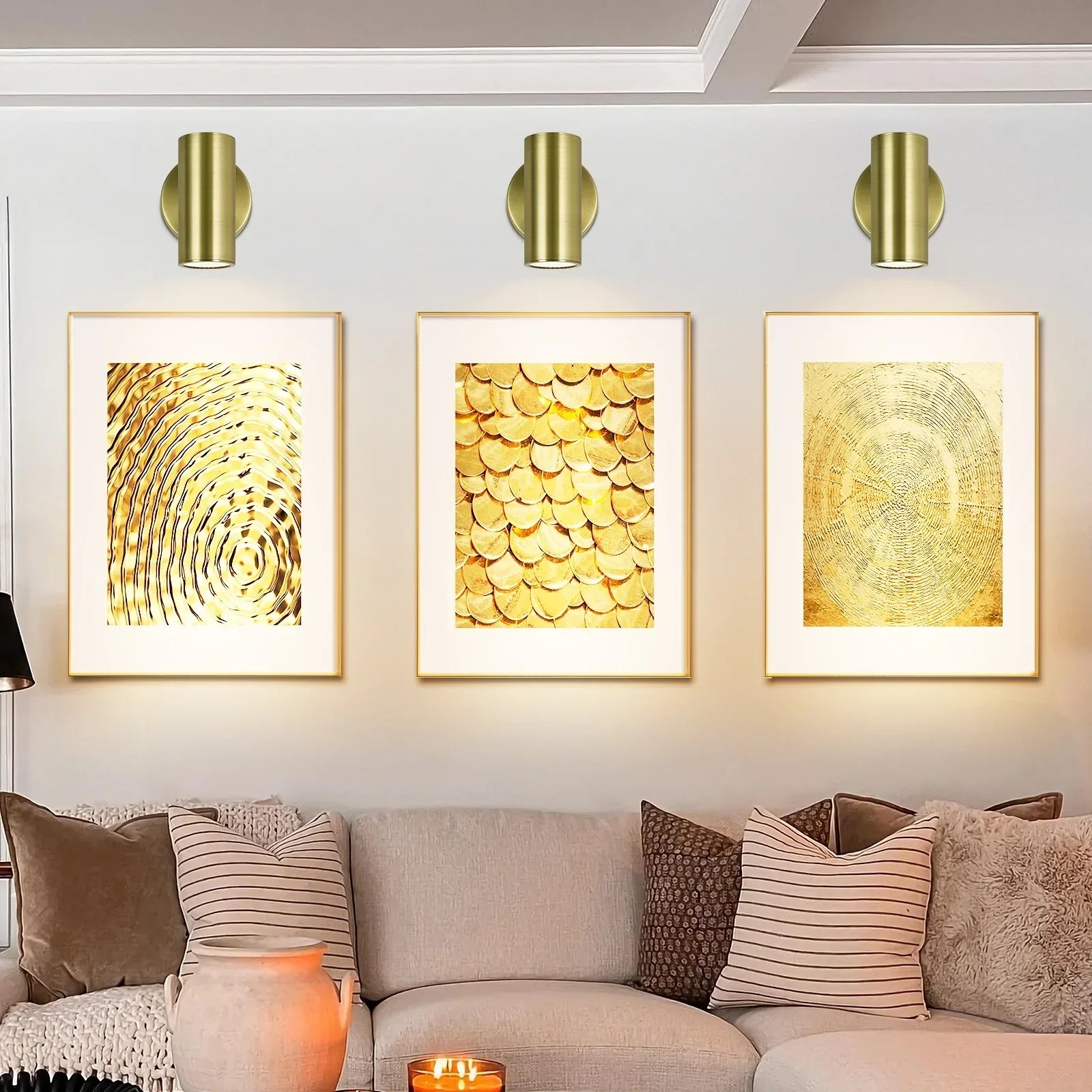 Adjustable Picture Spotlight Wall Sconce - 6 Inches