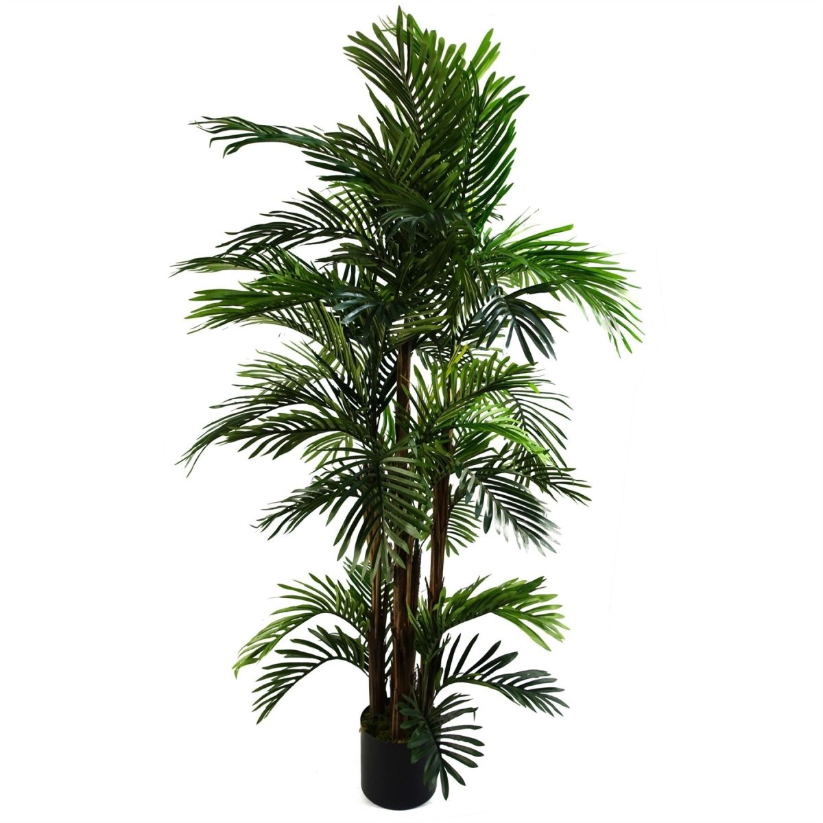 Artificial Areca Palm Tree 150cm – Realistic Indoor Fake Plant with Weighted Pot