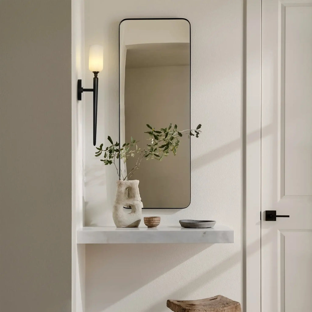 Elegant 1-Light Wall Sconce - 22 inches High