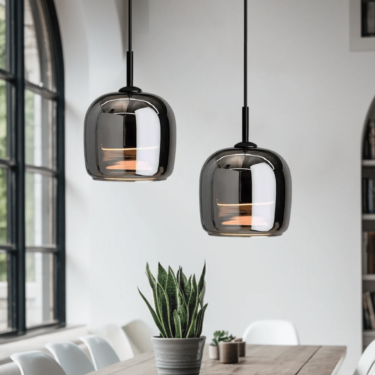 contemporary-black-glass-pendant-light-fixture-12-inch-diameter