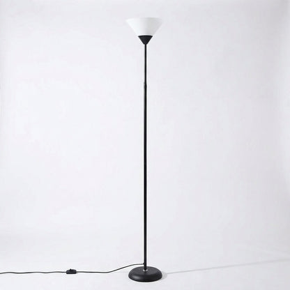 Contemporary Metal Torchiere Floor Lamp with Adjustable Brightness1