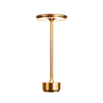 Cordless Adjustable Table Lamp, Dimmable Aluminum Wireless Light