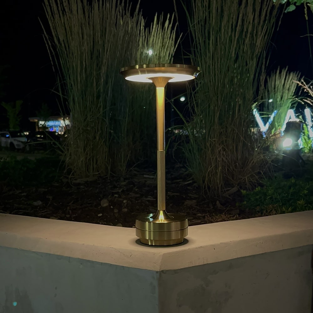 Cordless Aluminium LED Table Lamp with Touch Dimming