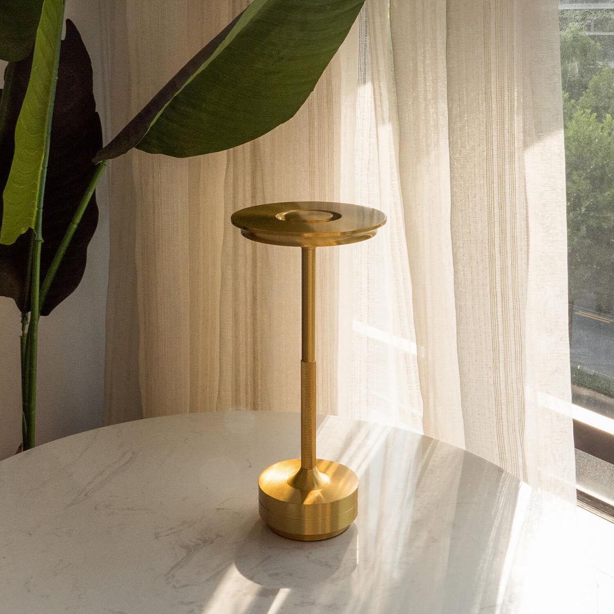 Cordless Aluminium LED Table Lamp with Touch Dimming
