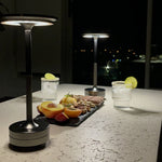 Cordless Aluminium LED Table Lamp with Touch Dimming