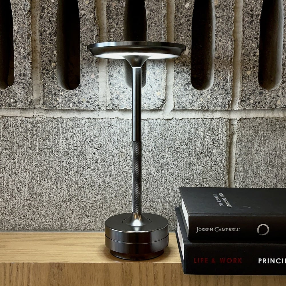 Cordless Aluminium LED Table Lamp with Touch Dimming