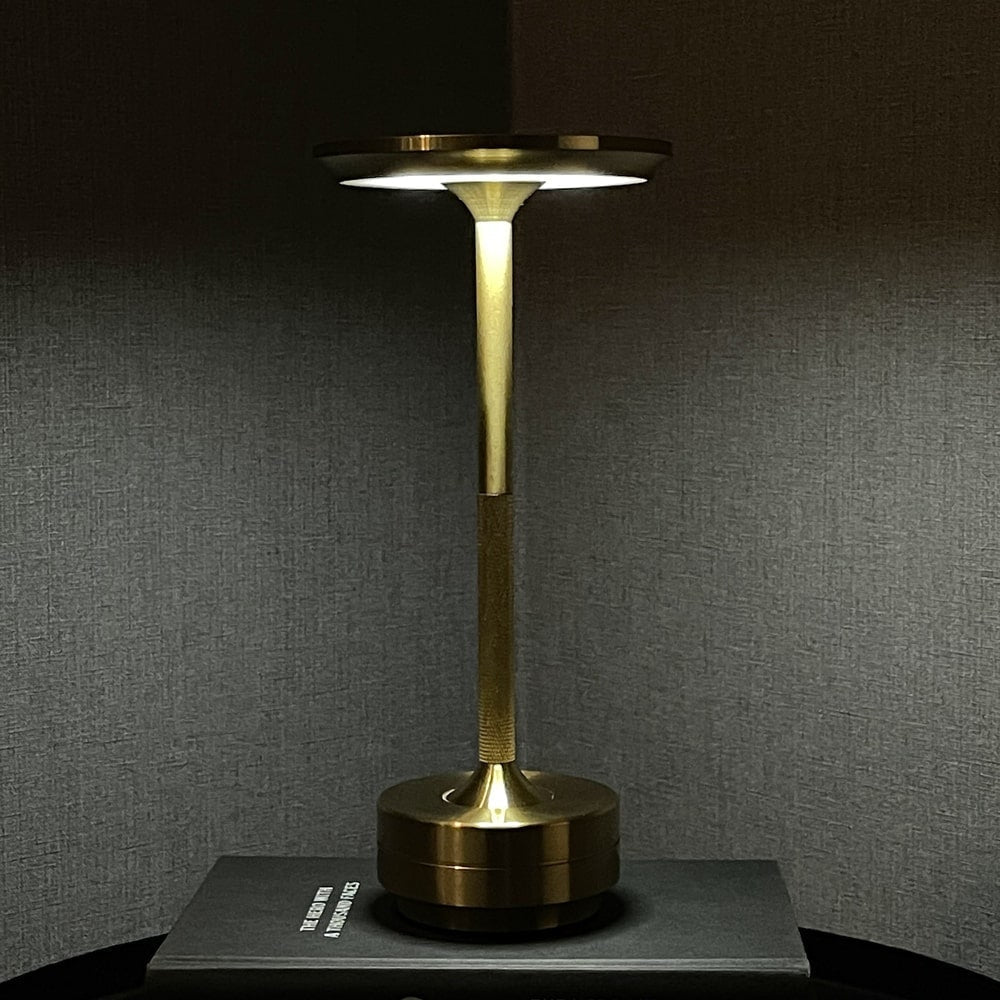 Cordless Aluminium LED Table Lamp with Touch Dimming