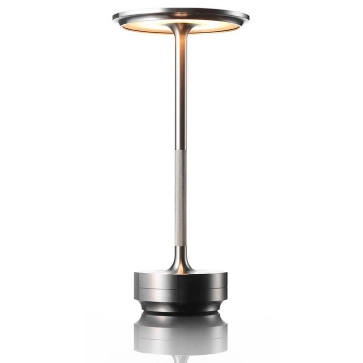 Cordless Aluminium LED Table Lamp with Touch Dimming