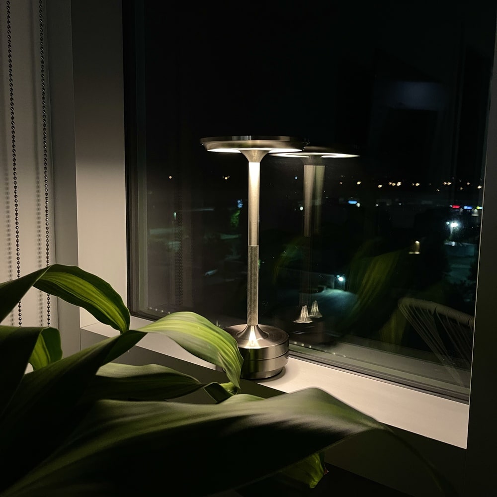Cordless Aluminium LED Table Lamp with Touch Dimming