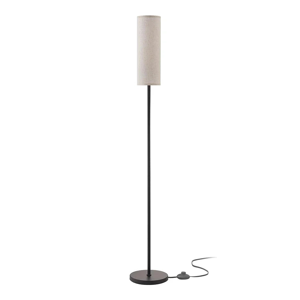 Cylindrical E27 Floor Lamp with Two-Way Light